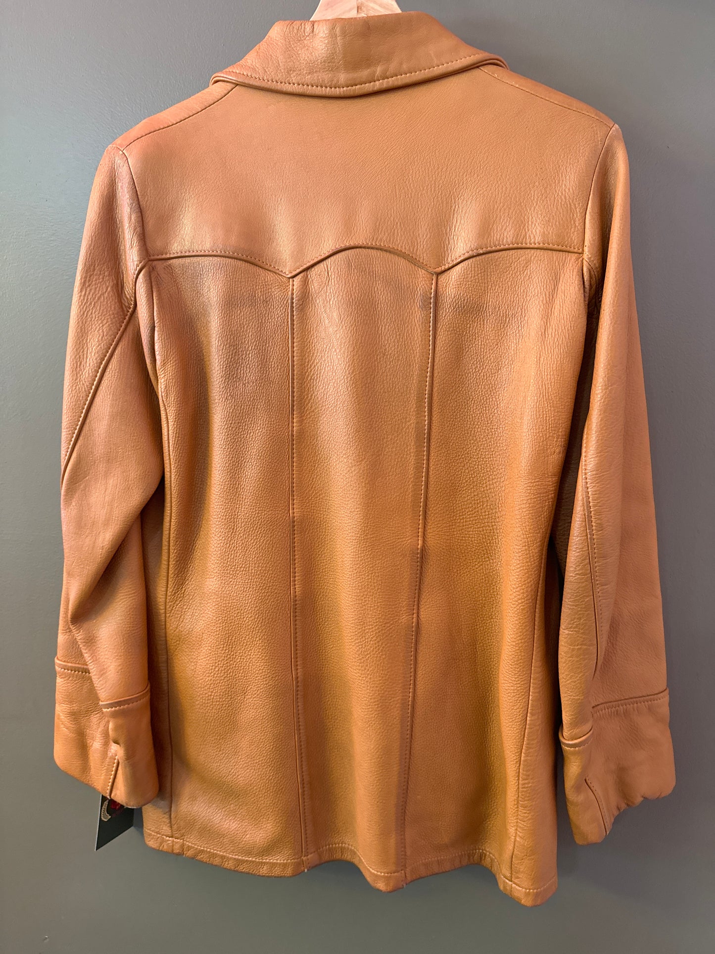 Vintage 1960’s women’s deerskin leather jacket size 36 medium