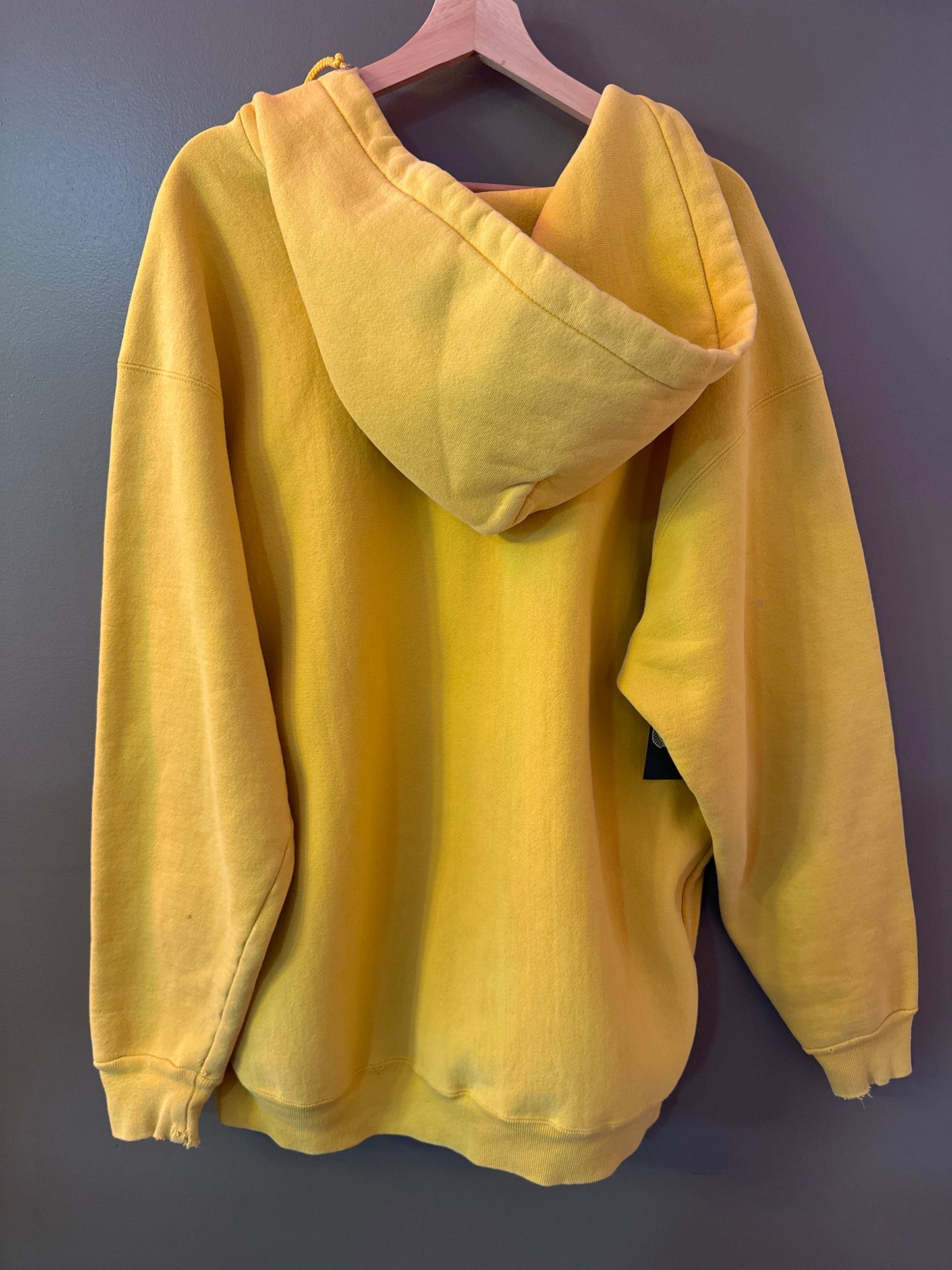 Vintage 1990’s Carhartt hoodie sweatshirt size xl yellow