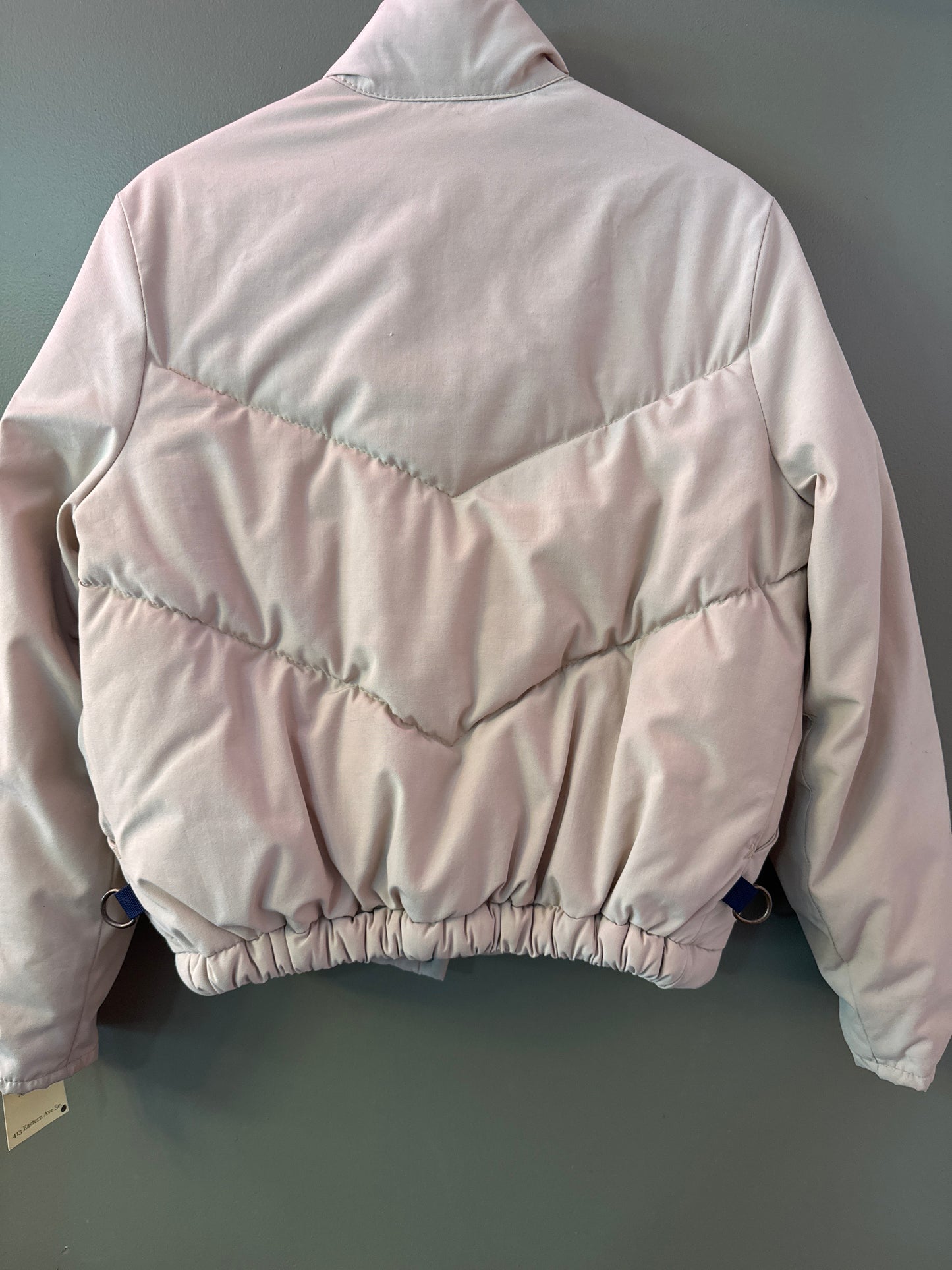Vintage 1980’s women’s cropped puffer down jacket size medium