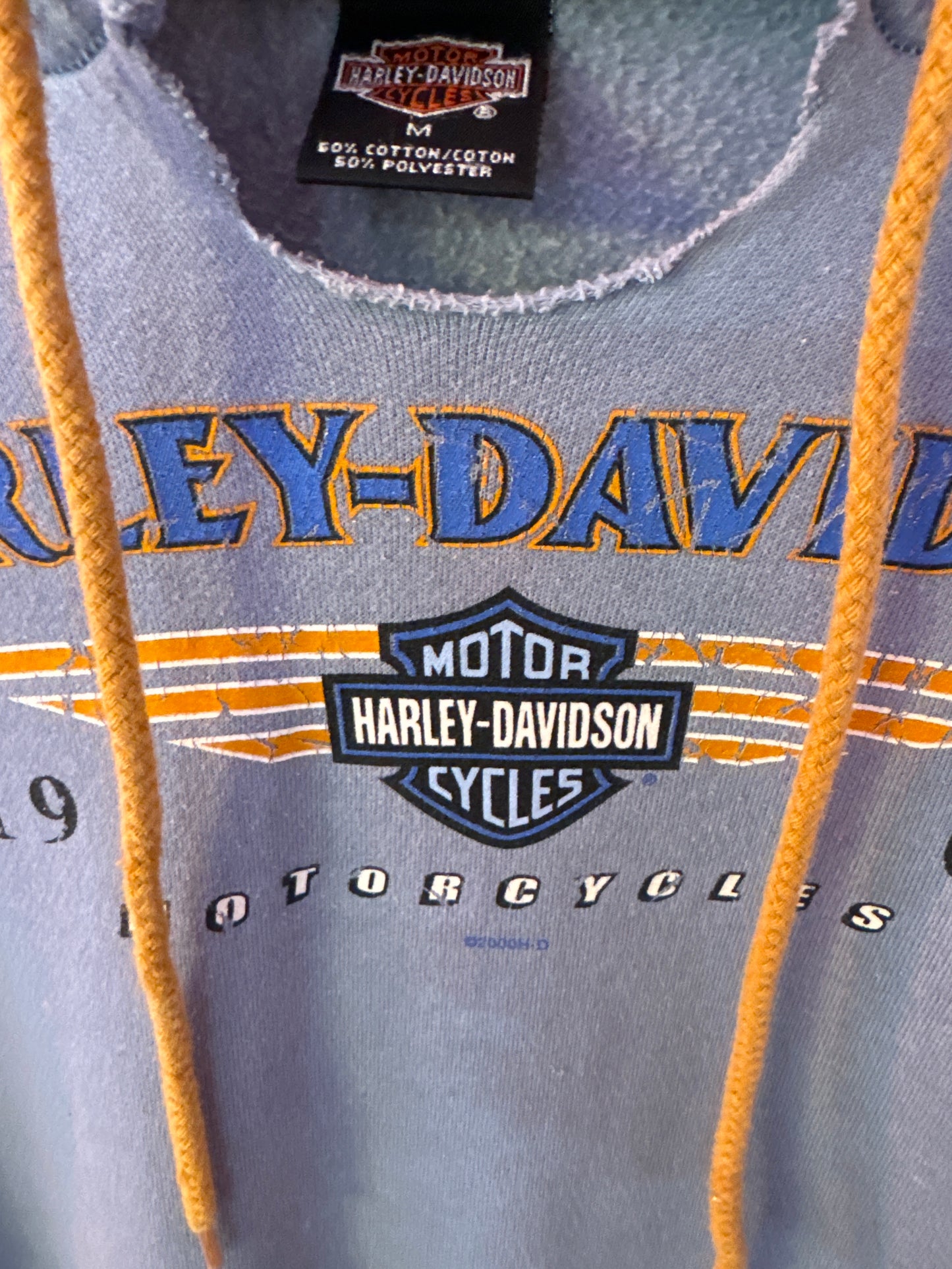 Vintage 2000 Harley Davidson sweatshirt hoodie size medium