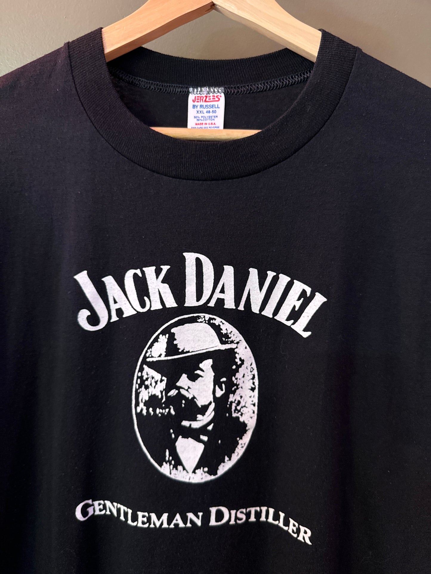 Vintage 1980s jack Daniel’s whiskey alcohol t shirt size xl