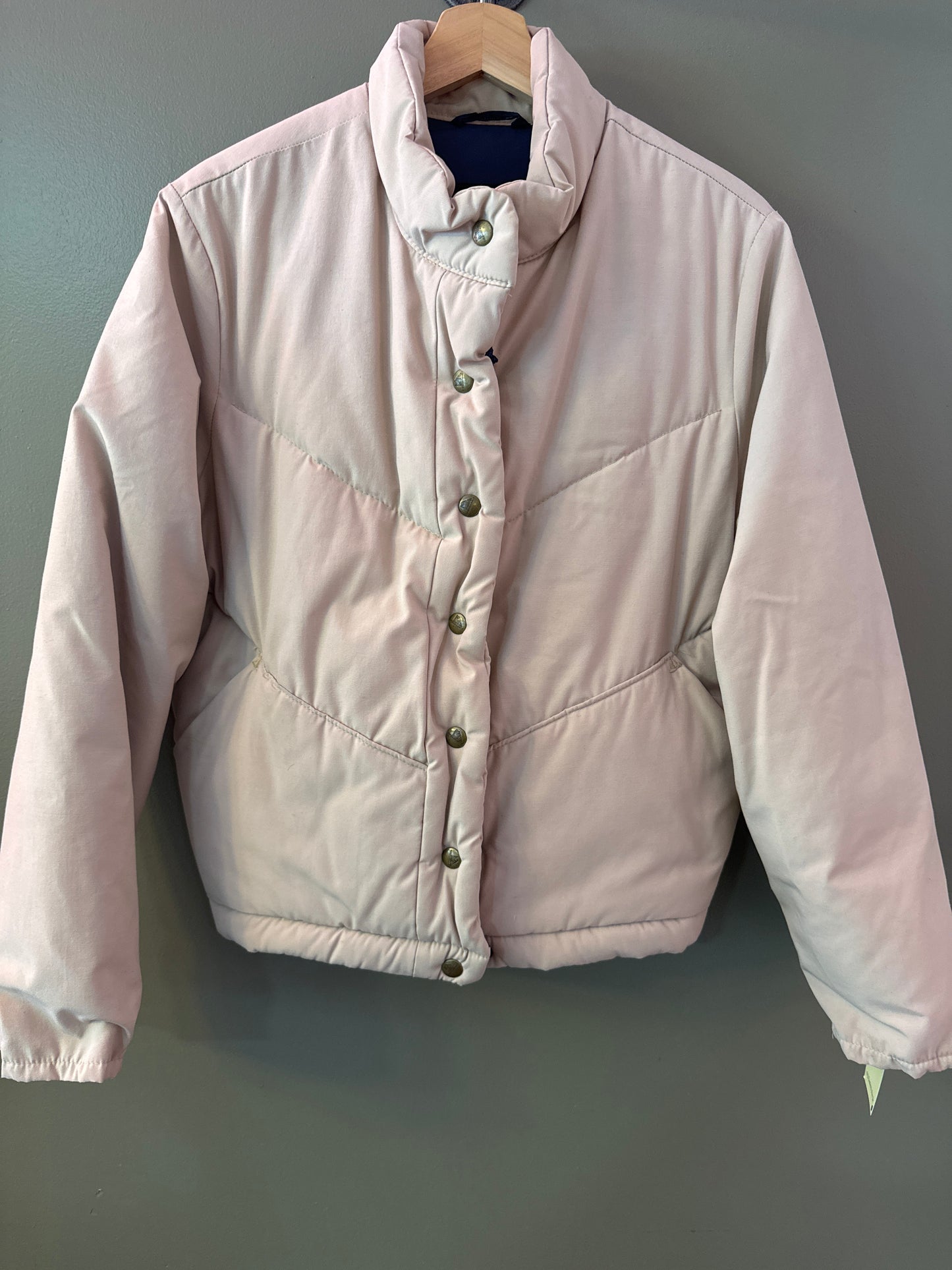 Vintage 1980’s women’s cropped puffer down jacket size medium