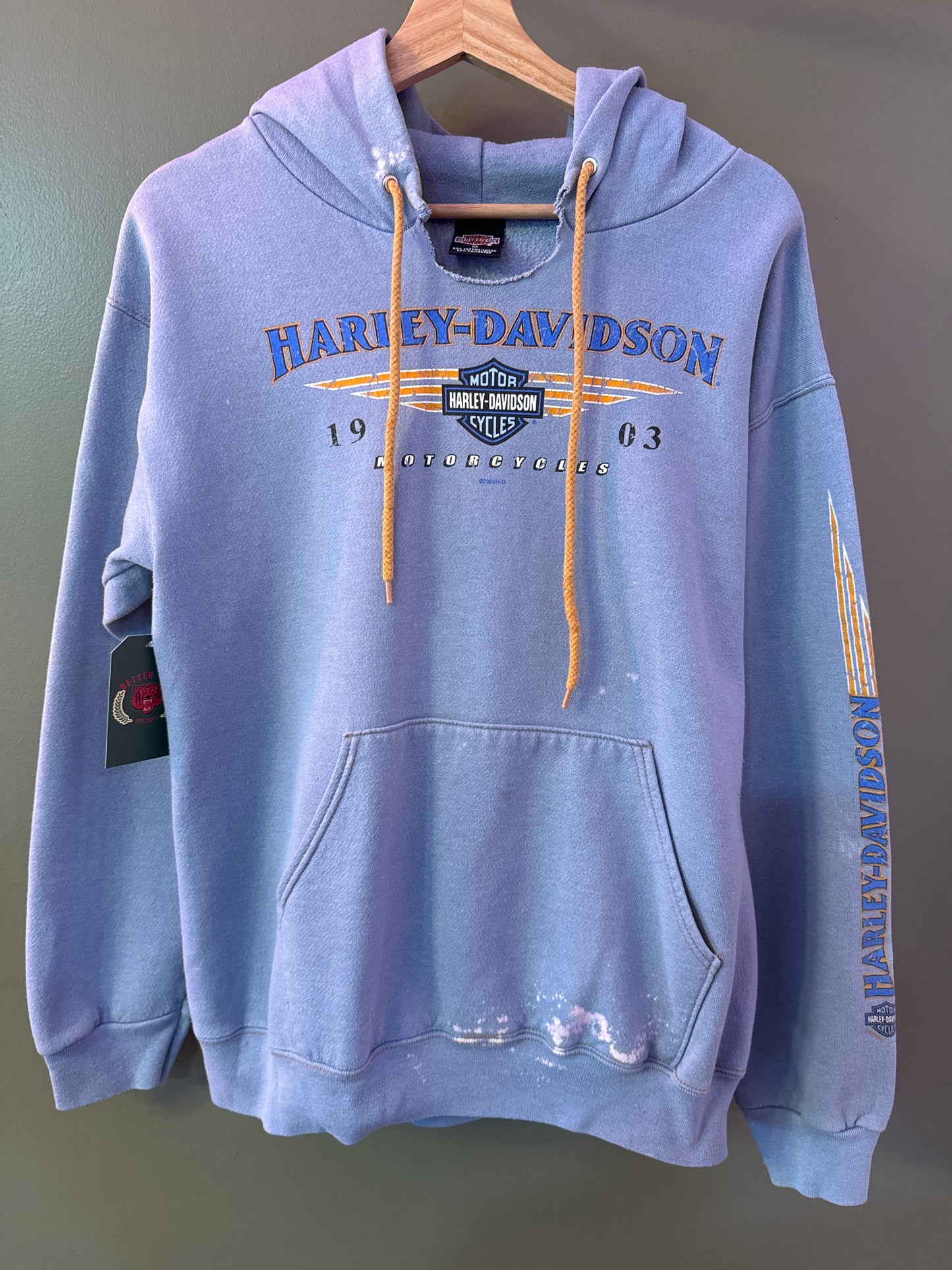 Vintage 2000 Harley Davidson sweatshirt hoodie size medium