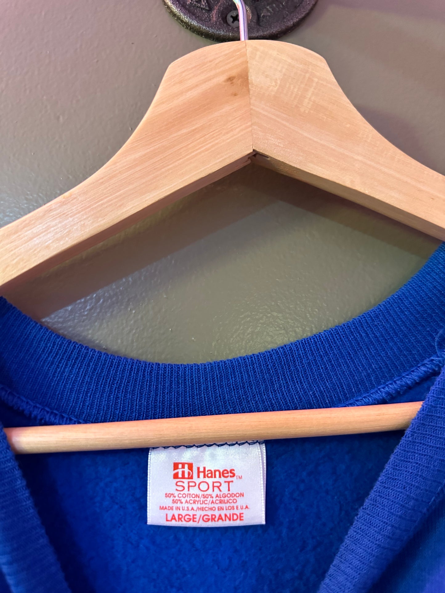 Betteraged Grand Rapids vintage sweatshirt blue size large