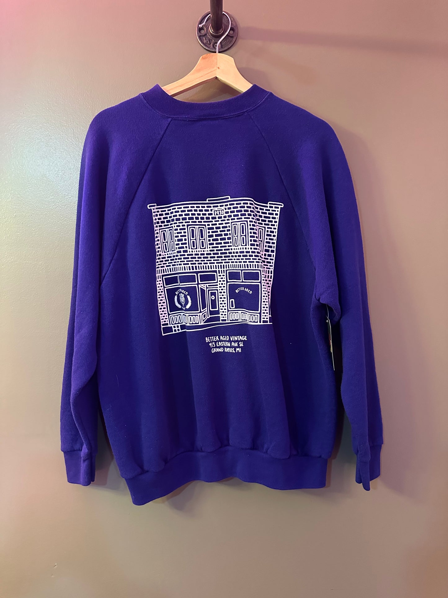 Betteraged Grand Rapids Vintage sweatshirt blue size xl