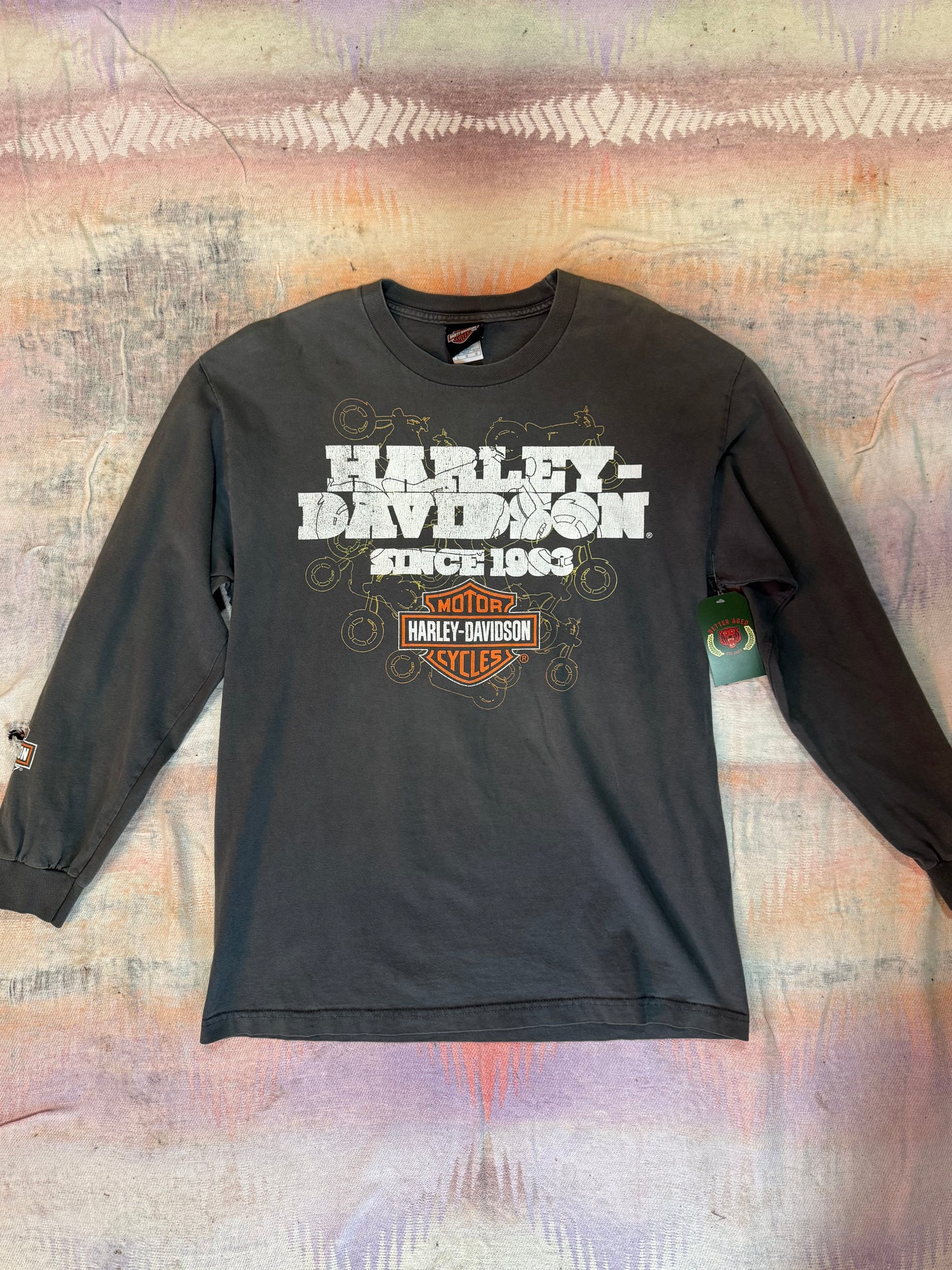 Vintage Harley Tee Large