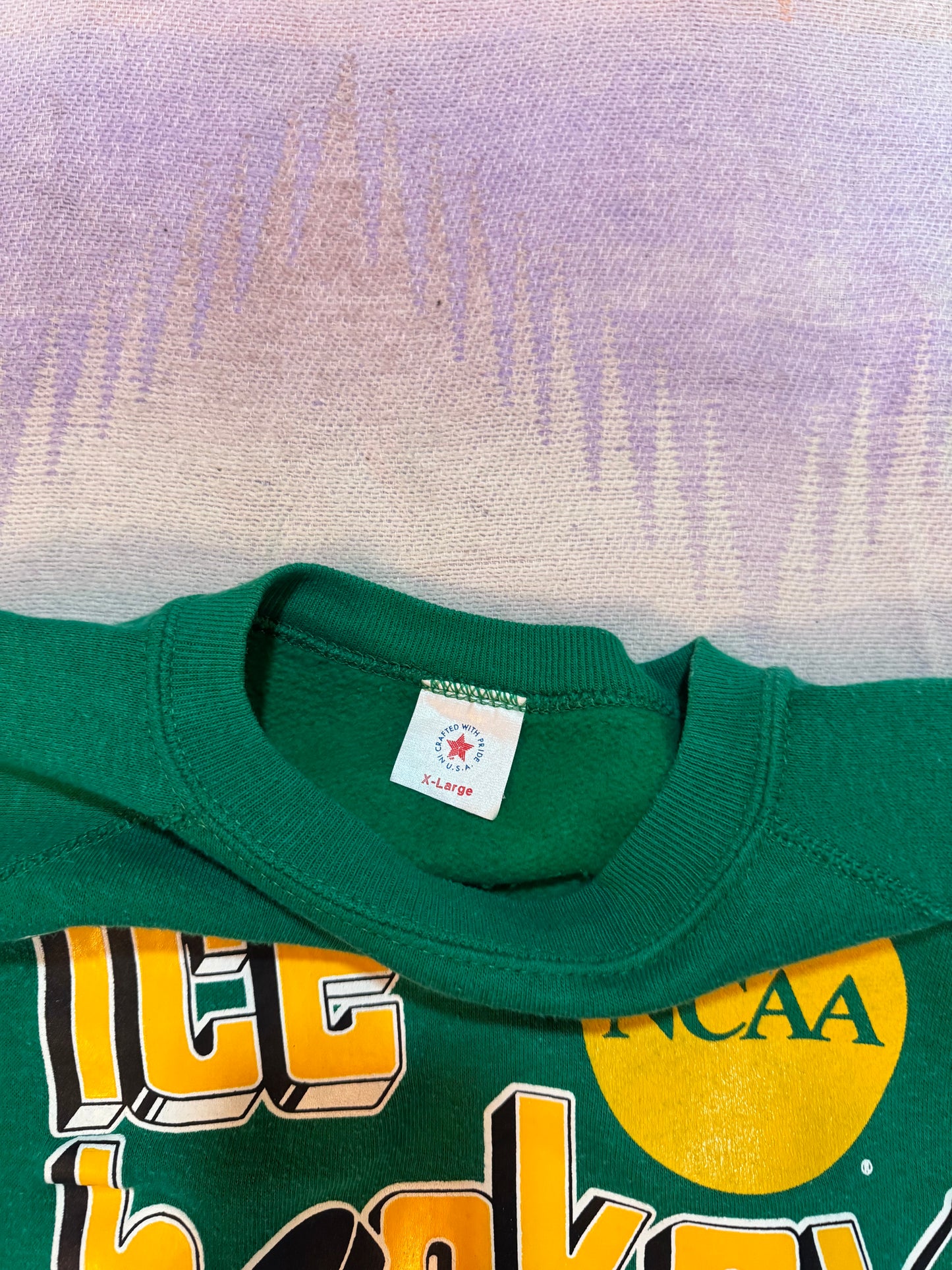 Vintage ice hockey sweat medium