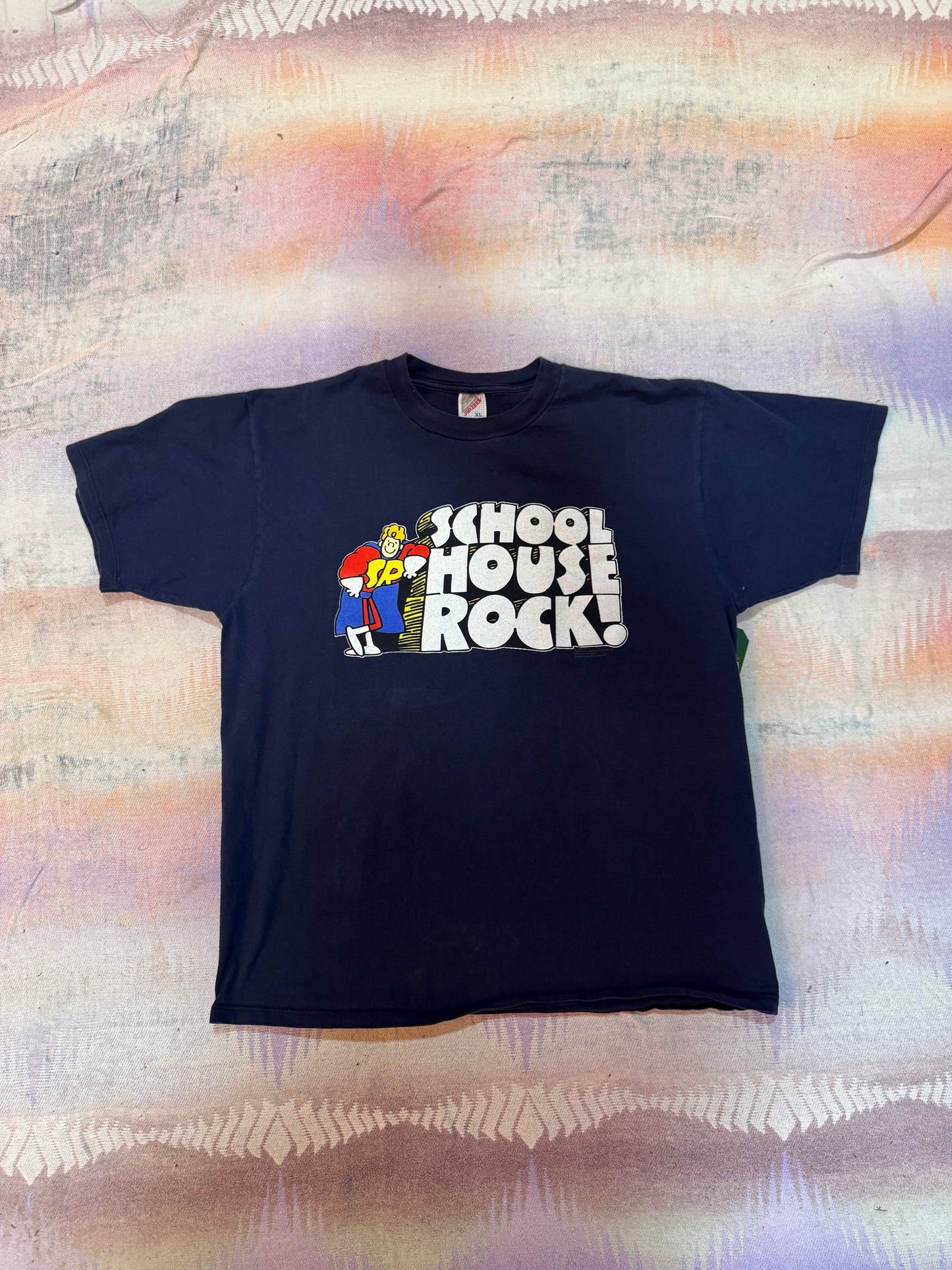 Vintage school house rock t shirt medium