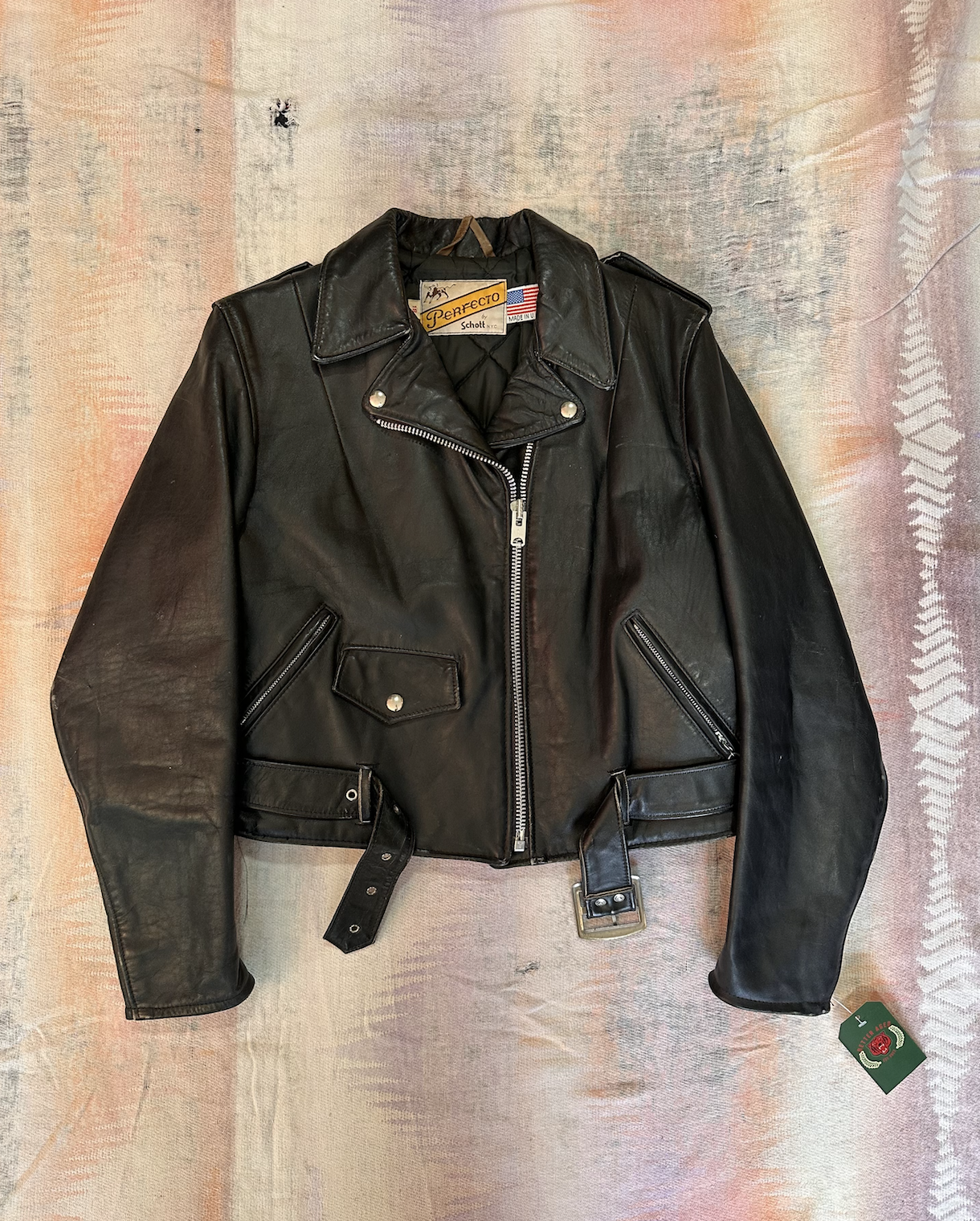 Vintage Schott Perfecto Leather Jacket Medium