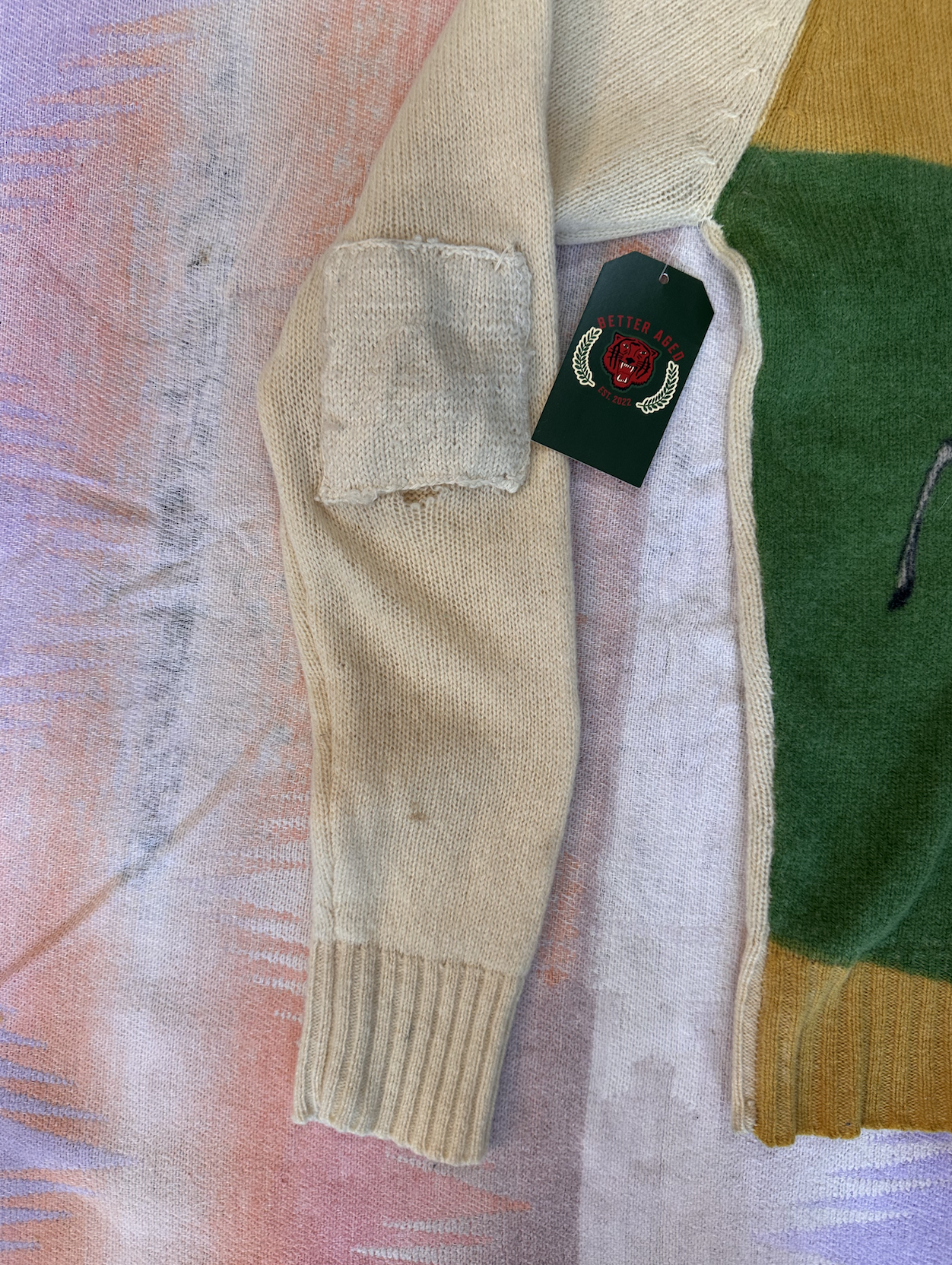 Vintage Pop Art Sweater 1960s