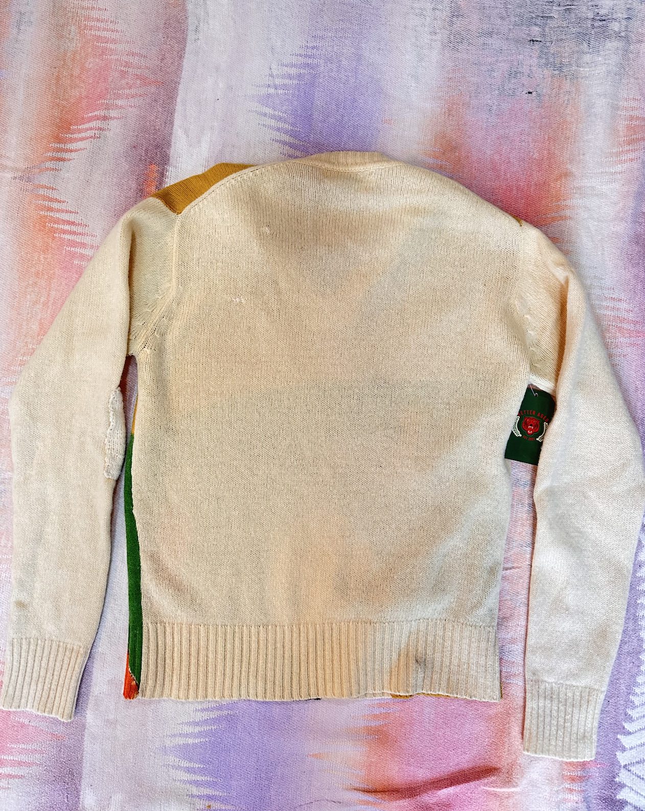 Vintage Pop Art Sweater 1960s