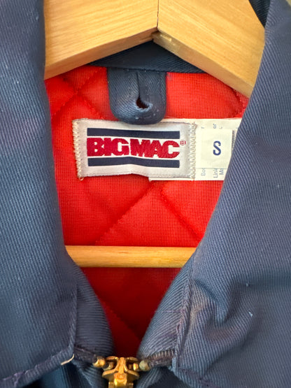 Vintage 1970’s Big Mac work jacket navy blue size small